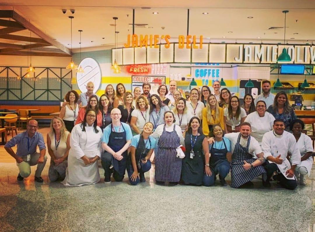 Inauguração do Jamie_s Deli 2020