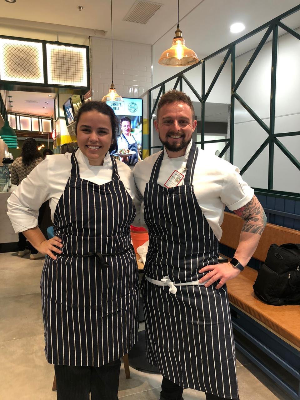 Sendo reconhecida pelo desempenho durante inauguração do Jamie Oliver 2020